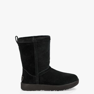 Ugg Classic Short Waterproof Alla Väderstövlar Dam Svarta (934175SKJ)